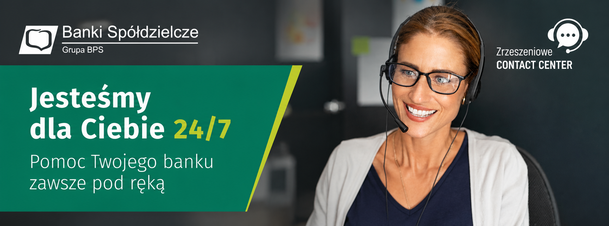 Zrzeszeniowe Contact Center – pomoc Twojego banku dostępna 24/7
